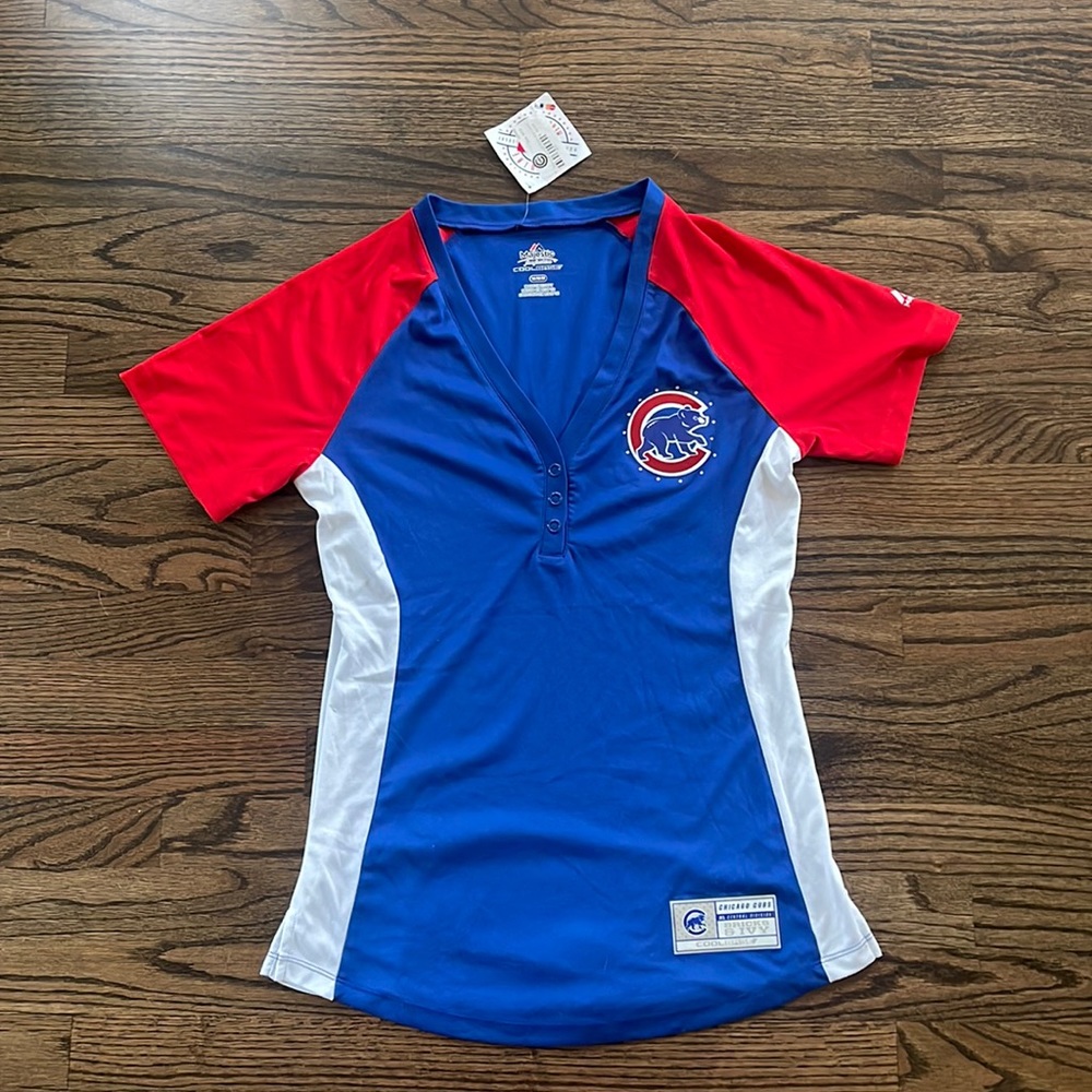 Majestic MLB Chicago Cubs Women’s Short Sleeve Shirt